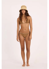 Sisstrevolution Floral Folks Reversible Triangle Swim Top