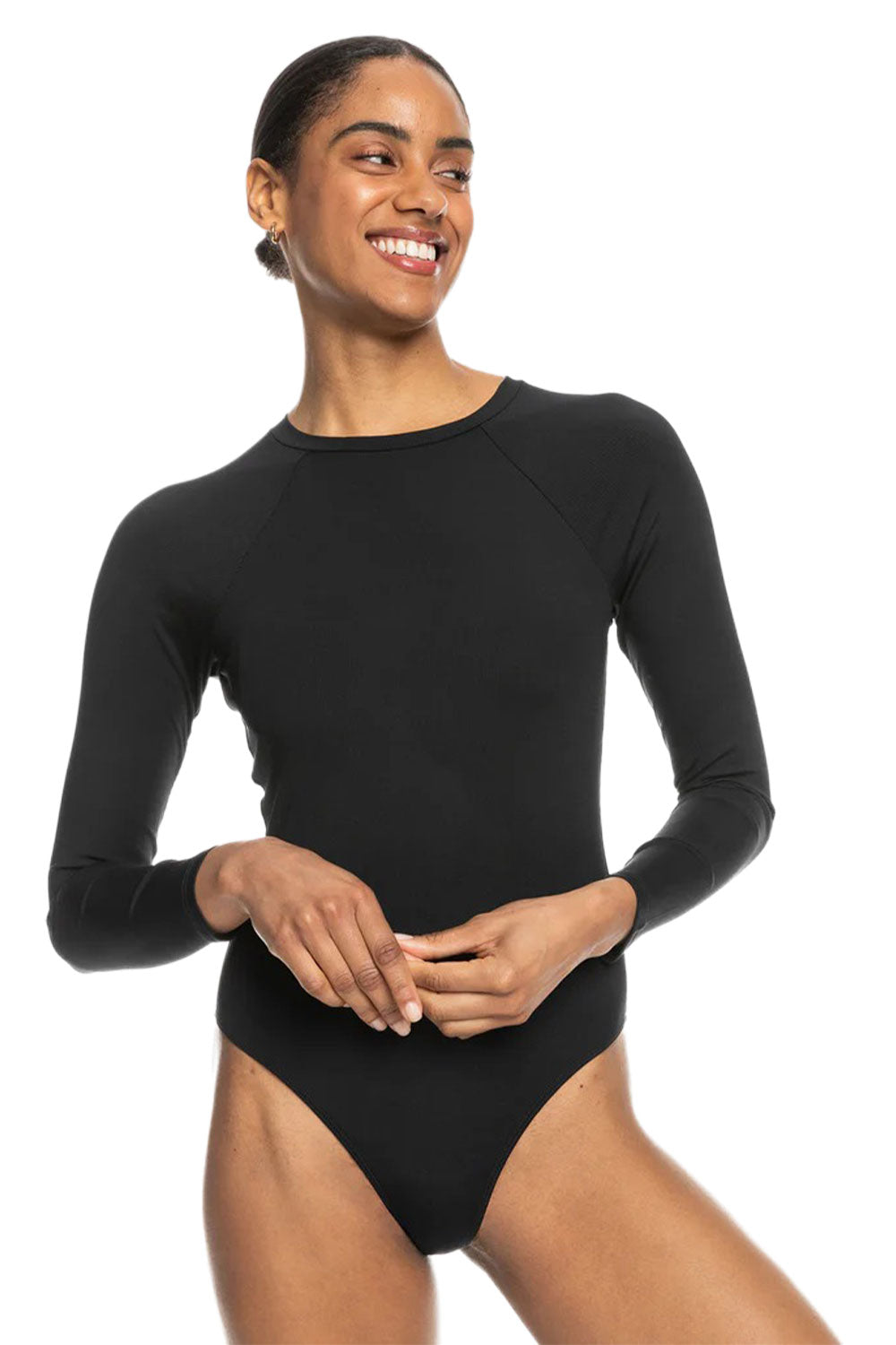 ROXY Womens Pro The Overhead Long Sleeve One Piece Swimsuit