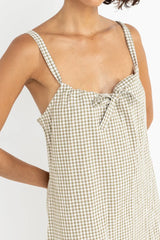 Rhythm Lola Check Slip Dress