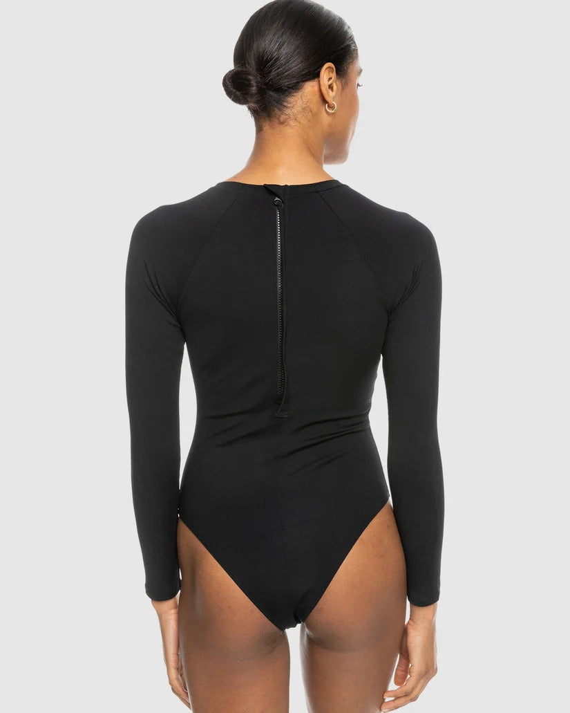 ROXY Womens Pro The Overhead Long Sleeve One Piece Swimsuit