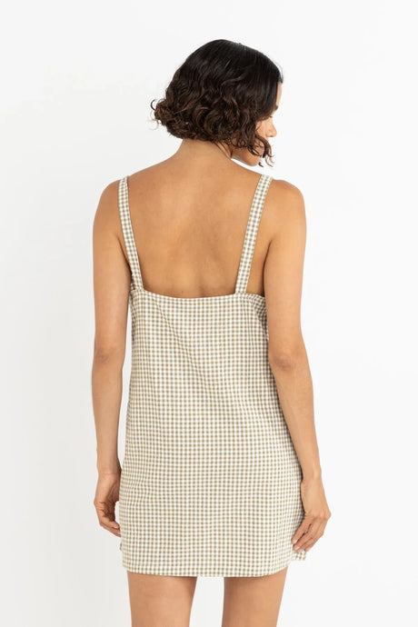 Rhythm Lola Check Slip Dress