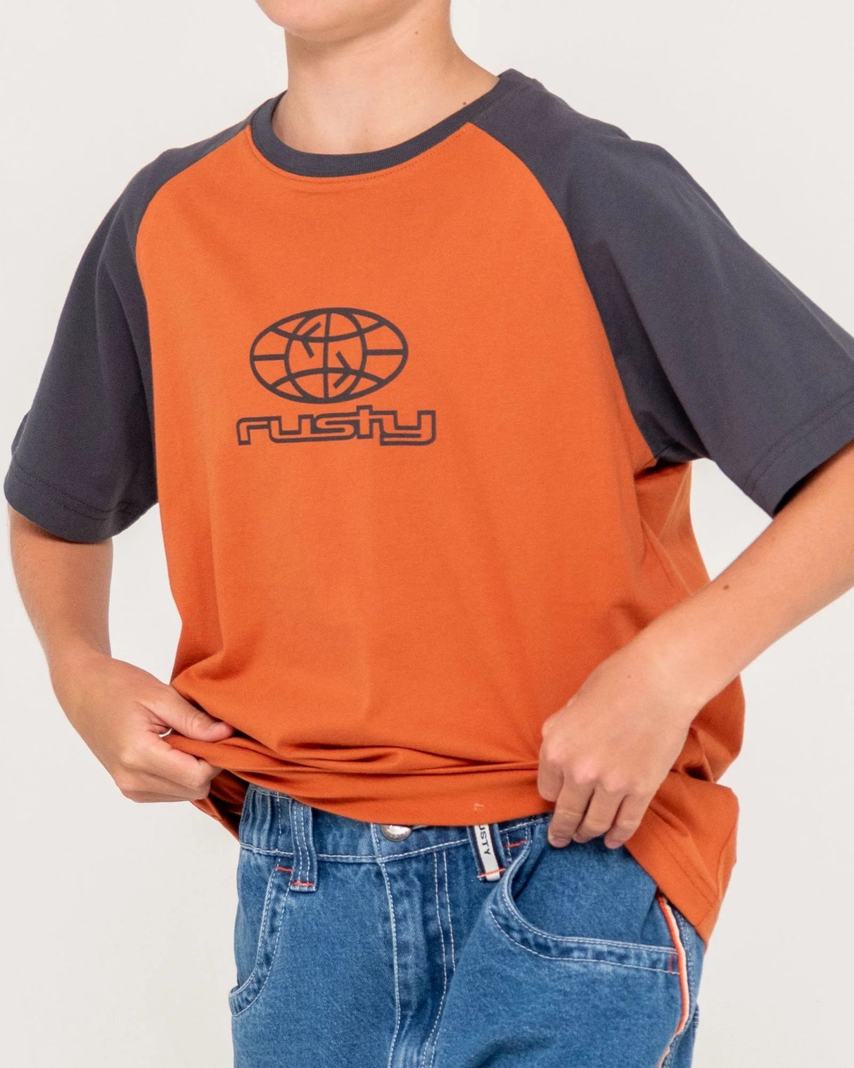 Rusty Boys Wagwan Raglan Graphic Tee