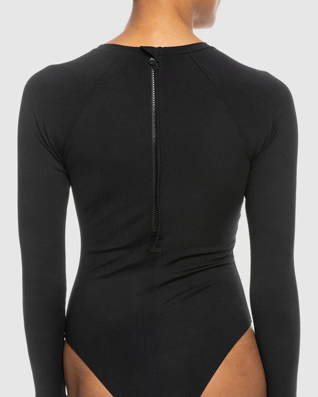 ROXY Womens Pro The Overhead Long Sleeve One Piece Swimsuit
