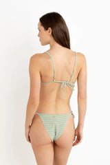 Rhythm Lola Check Slide Tri Top