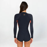 O'Neill Women's Hyperfreak Front Zip Long Sleeve 2mm Springsuit -  SIENNA LINEN