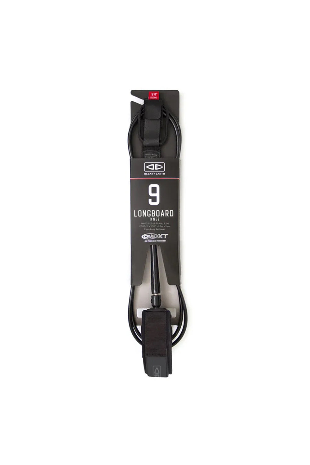 9ft Ocean & Earth One XT Longboard Knee Premium Leash