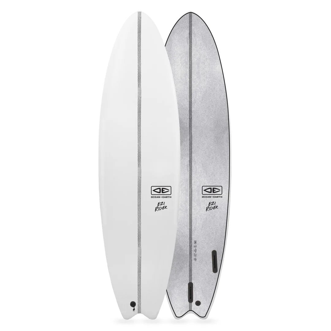 7ft Ocean & Earth Ezi Rider Softboard - Comes with fins