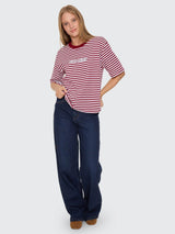 Thrills Primitive Stripe Square Tee