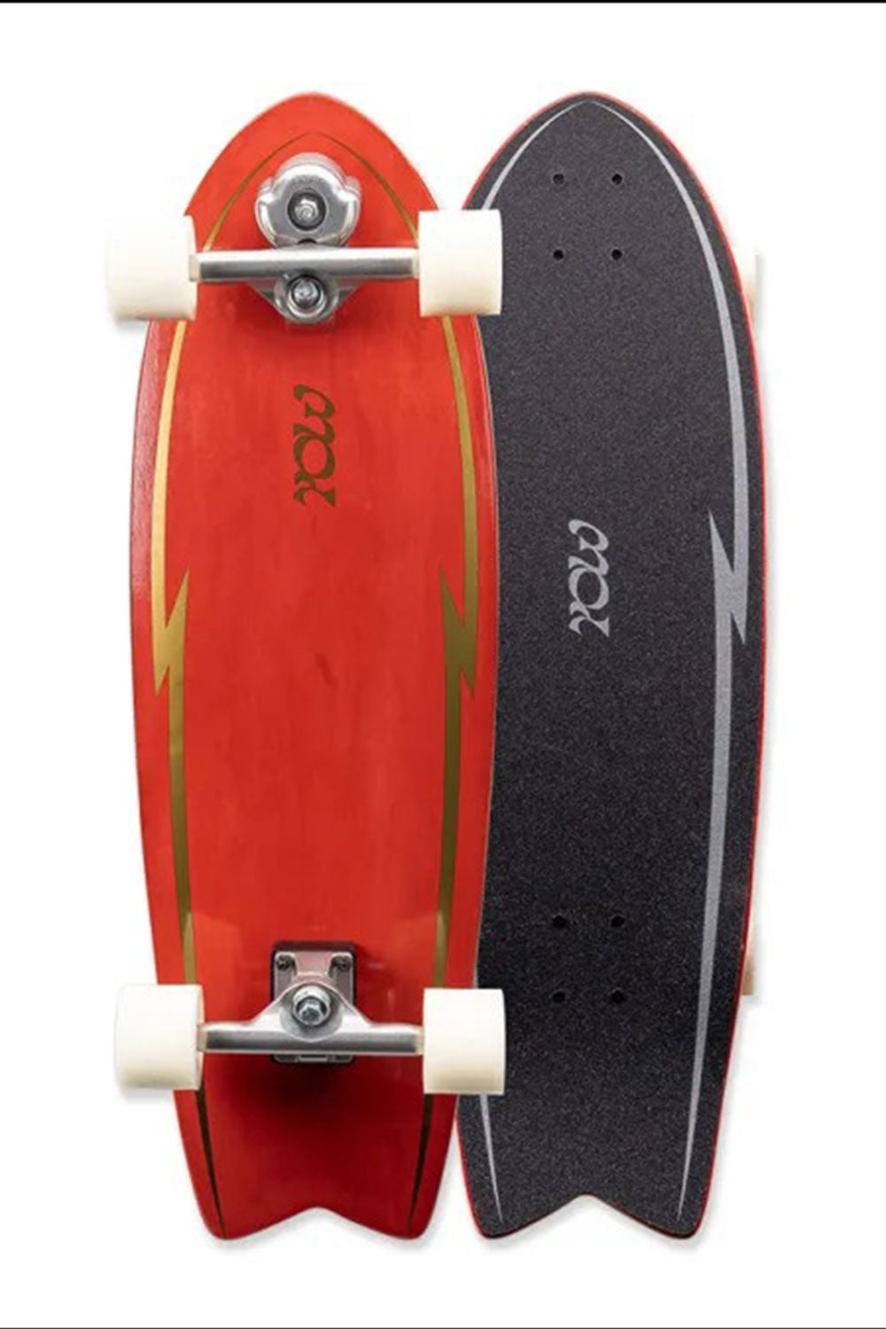Yow Pipe 32" Power Surfing Series Surfskate - Red