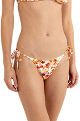 Rhythm Haven Floral Tie Side Hi Cut Pant