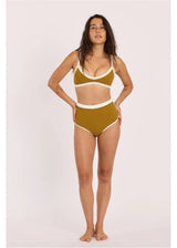 Sisstrevolution Rising Tides High Waist Short Swim Bottom