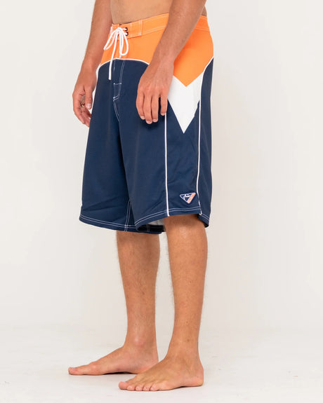 Rusty Mens Straight Pipe 23" Baggy Boardshort