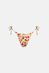 Rhythm Haven Floral Tie Side Hi Cut Pant