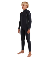 Billabong Boys 4/3mm Absolute Natural Chest Zip Steamer