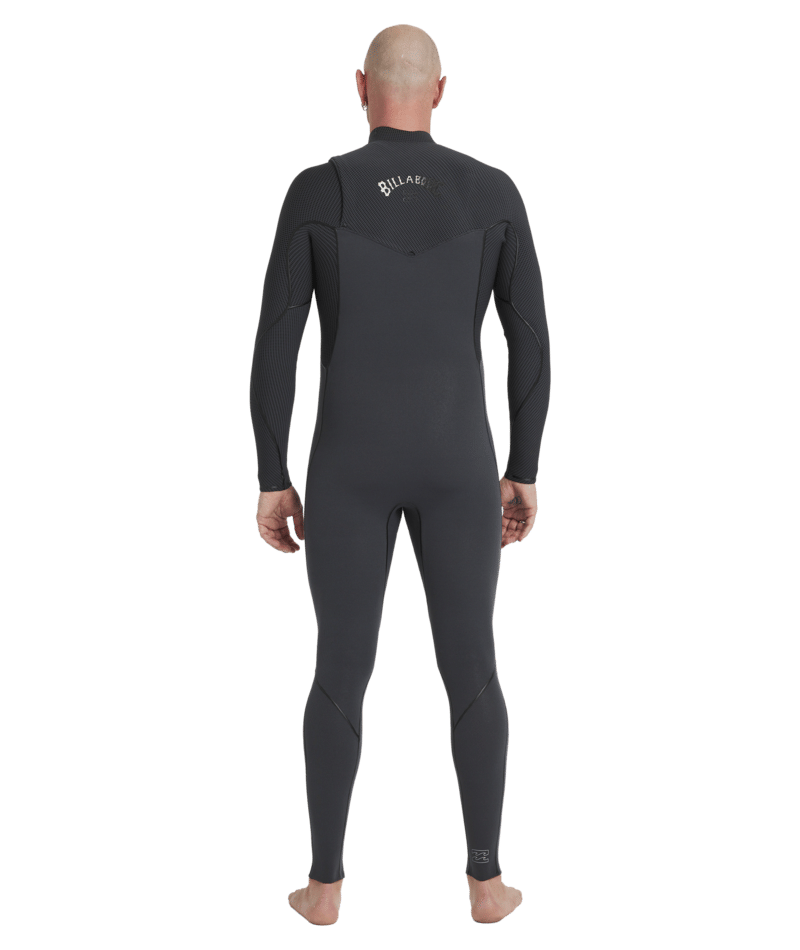 Billabong Mens 3/2mm Furnace Natural Chest Zip Steamer
