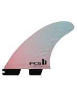 FCS 2 Sky Brown PC Tri Fin Set