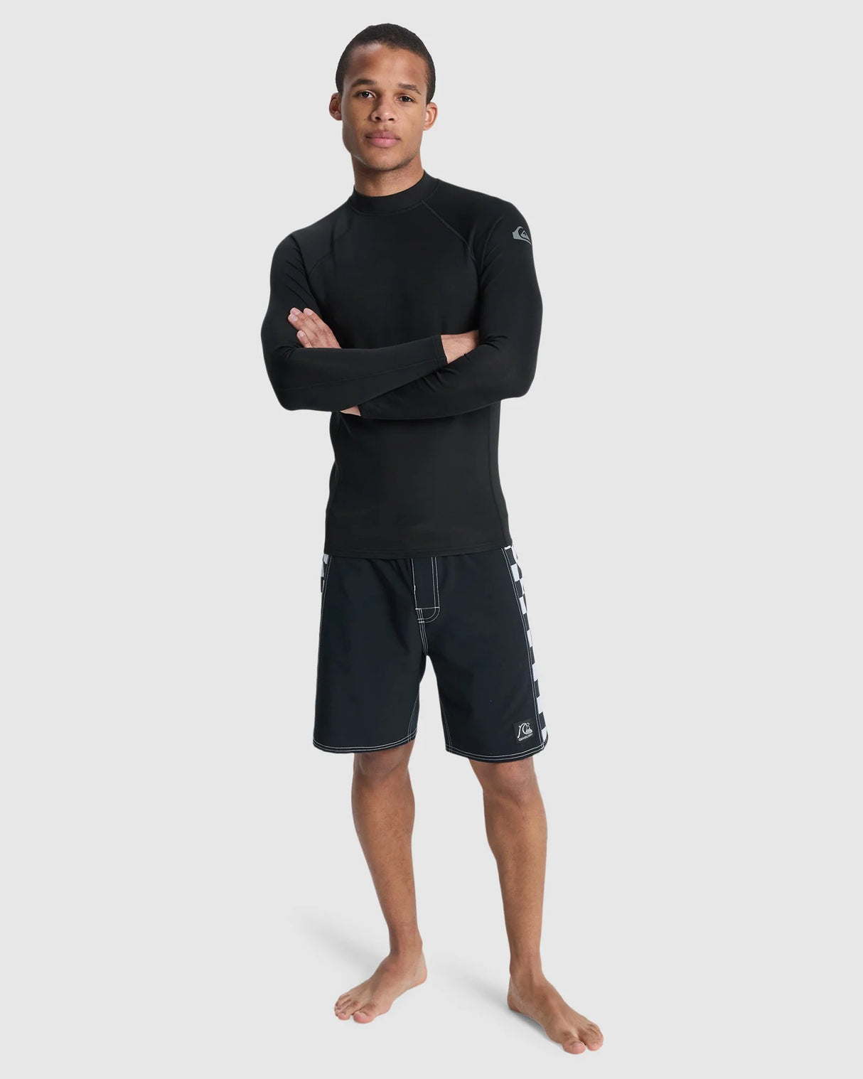 Quiksilver Mens Everyday Heat Long Sleeve Rashshirt