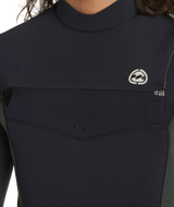 Billabong Mens 3/2mm Absolute Natural Chest Zip Steamer