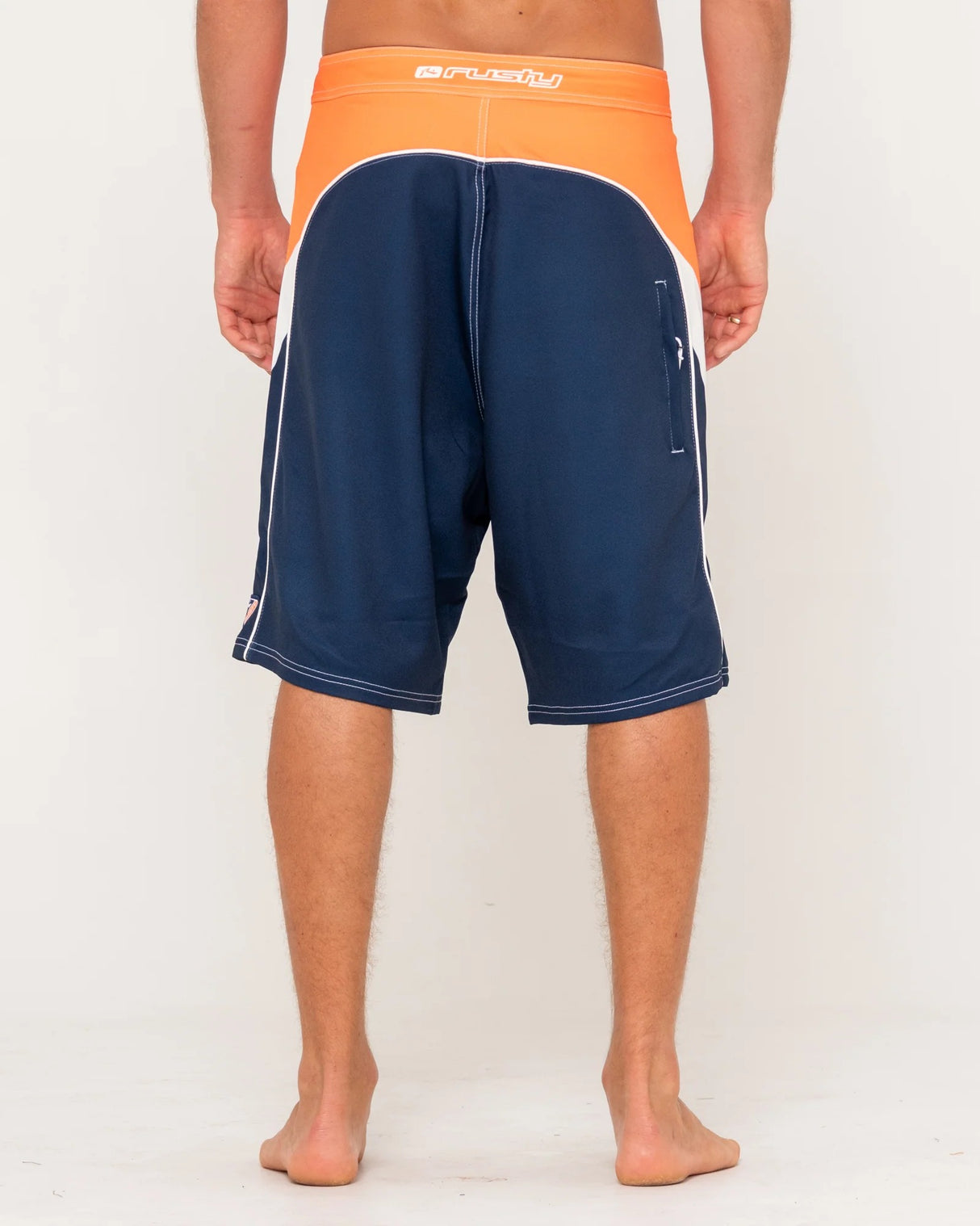 Rusty Mens Straight Pipe 23" Baggy Boardshort