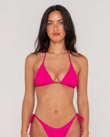 Rusty Sandalwood Multiway Triangle Bikini Top