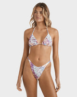Billabong Womens Dyed Pretty Panelled Triangle Bikini Top