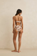Rhythm Melia Floral Strapless One Piece