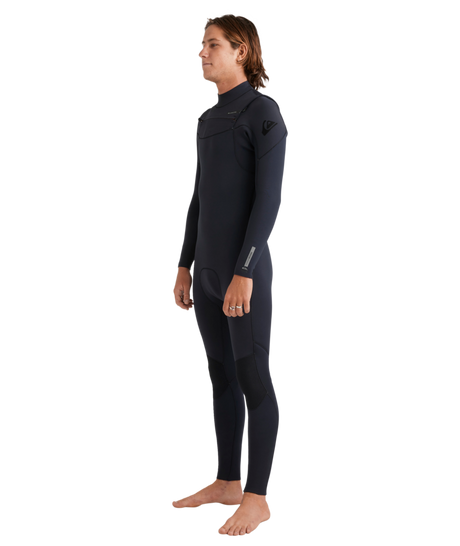 Quiksilver Mens 3/2mm Everyday Sessions Chest Zip Steamer