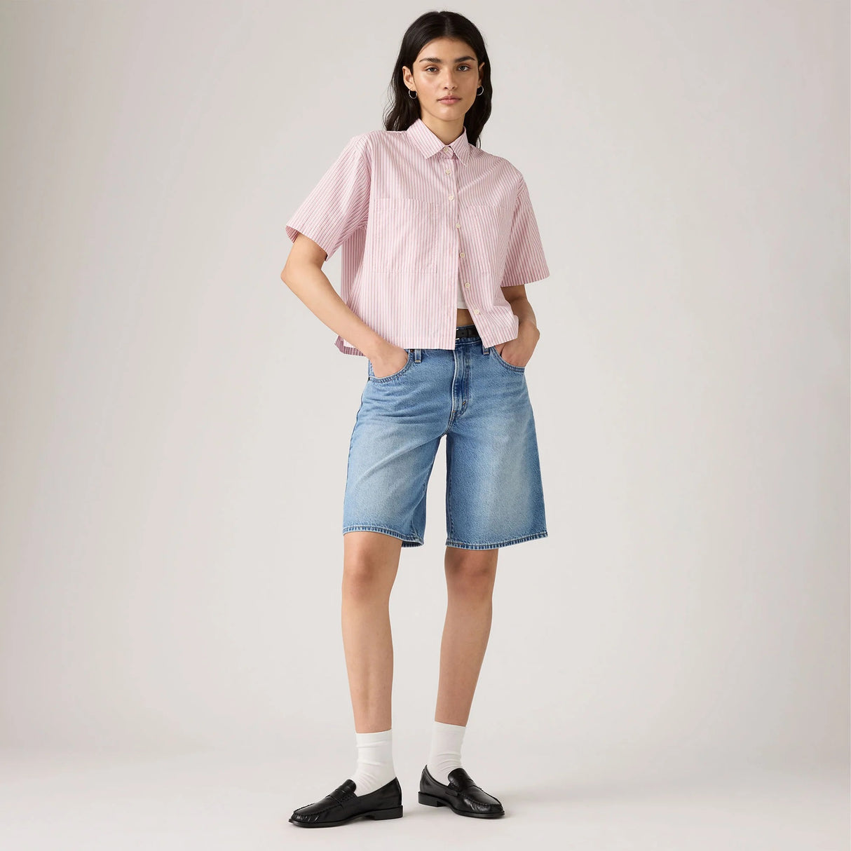 Levi's Women's Baggy Dad Jorts