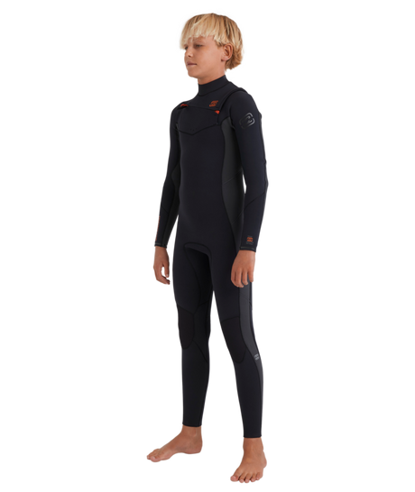 Billabong Boys 8-16 2/2mm Absolute Natural Chest Zip GBS Steamer