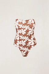 Rhythm Melia Floral Strapless One Piece