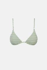Rhythm Lola Check Slide Tri Top