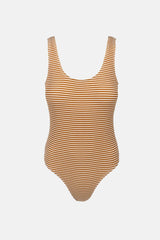 Rhythm Cove Stripe Scoop Neck One Piece