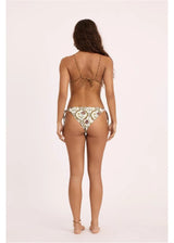 Sisstrevolution Floral Folks Reversible Triangle Swim Top