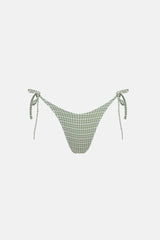 Rhythm Lola Check Tie Side Hi Cut Pant