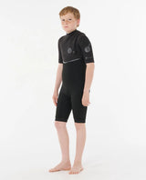 Rip Curl Boys E-Bomb 2/2 Zip Free Springsuit Wetsuit