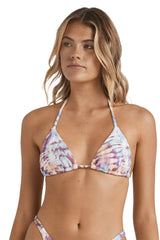 Billabong Womens Dyed Pretty Panelled Triangle Bikini Top