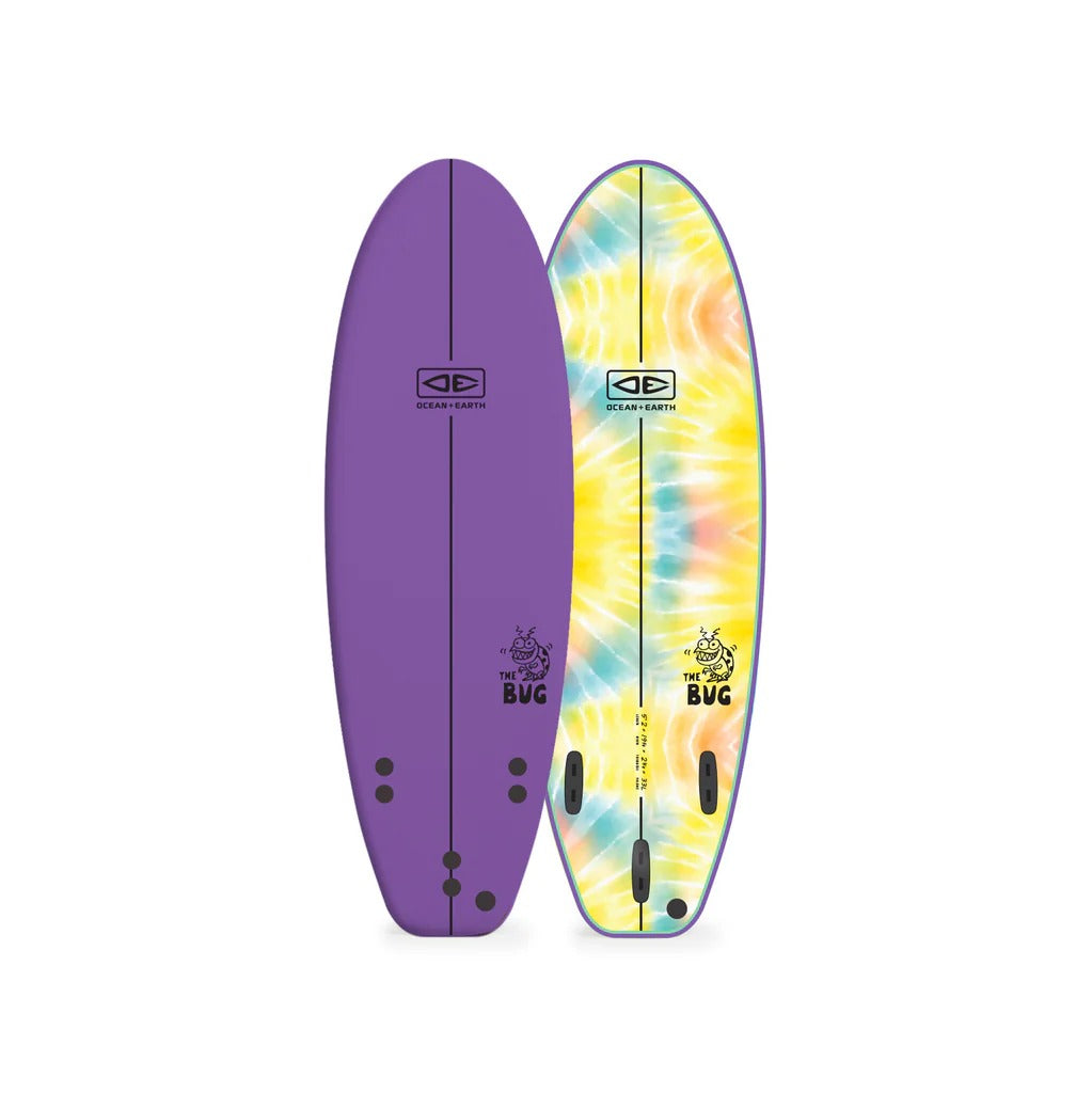 Ocean & Earth BUG Softboard 5'2" - Comes with fins