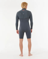 Rip Curl Mens E-Bomb 2/2mm Long Sleeve Zip Free Springsuit