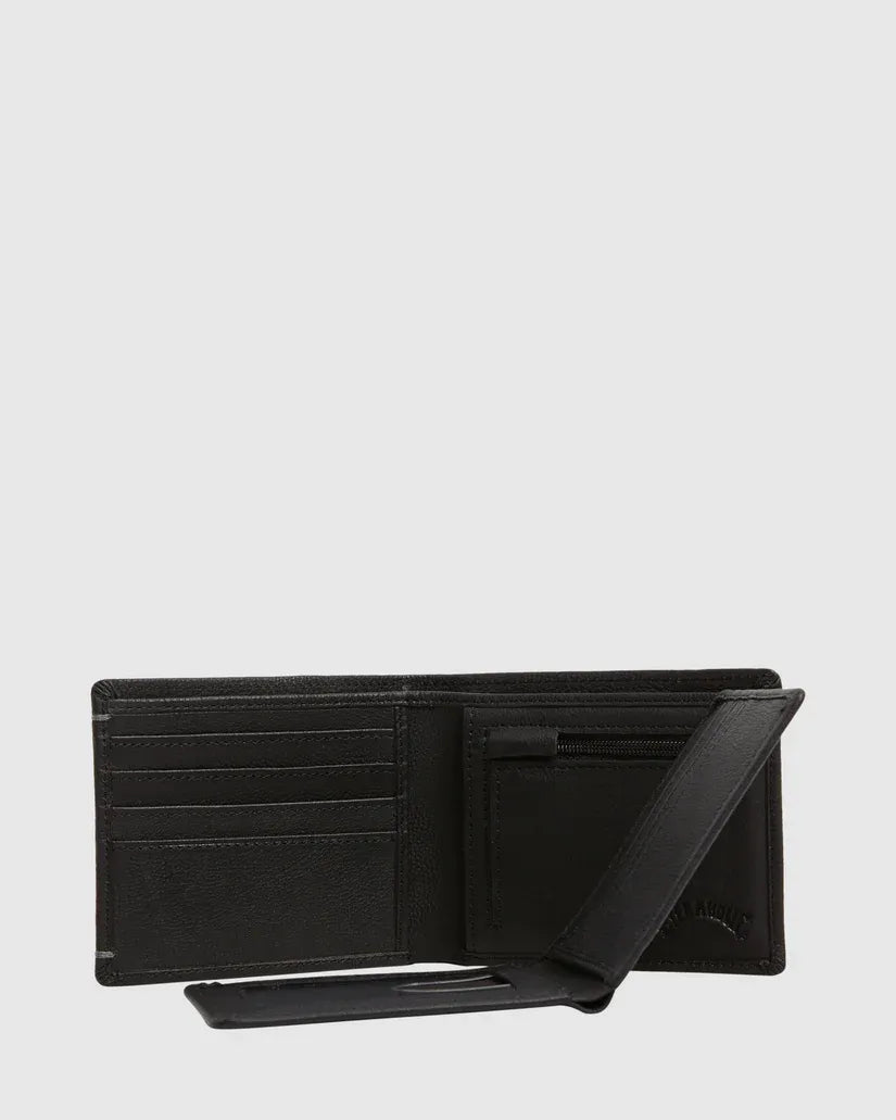 Billabong Mens Rockaway 2 In 1 Leather Wallet