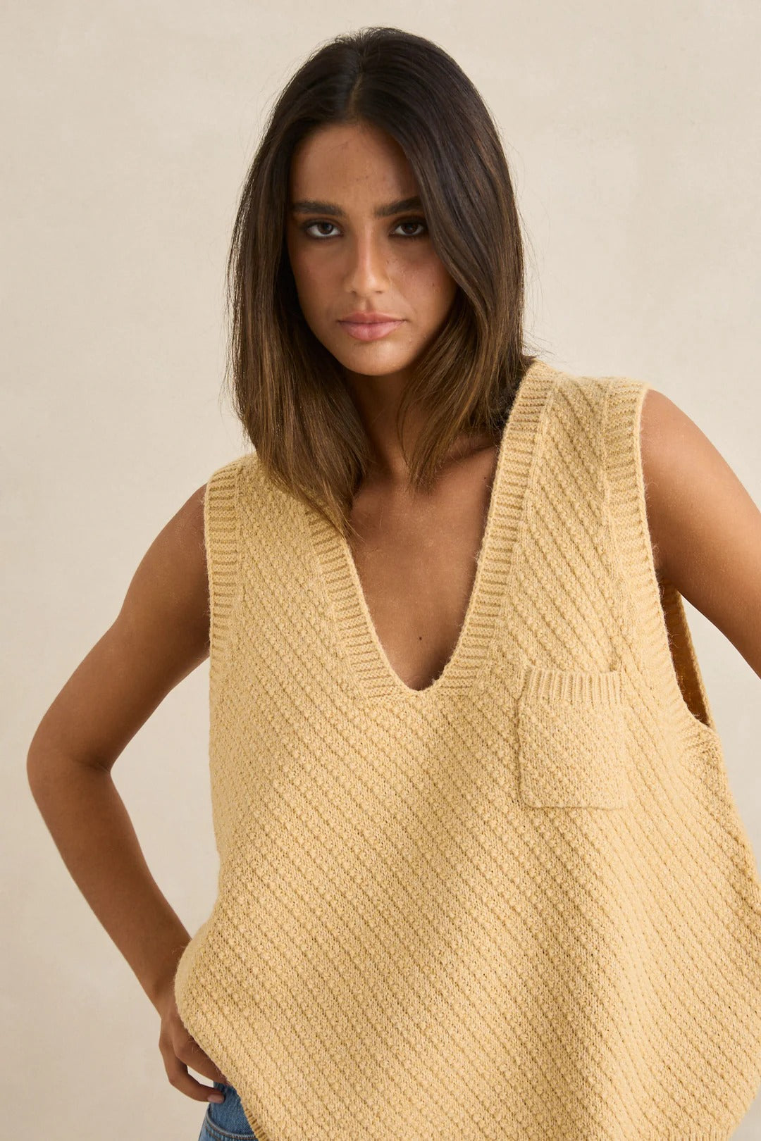 Rhythm Archer Knit Vest