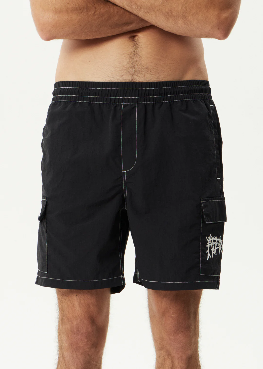Afends Heavy Petal Cargo Baywatch Swim Short 18"