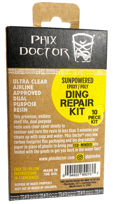 Phix Doctor Sun Powered Epoxy/Poly Repair Kit 2.5oz