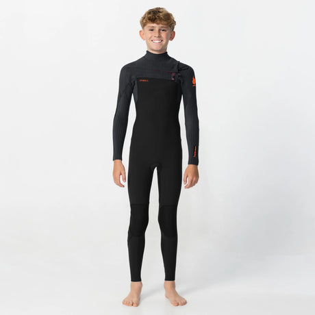O'Neill Boys HyperFire 3/2mm Chest Zip Steamer