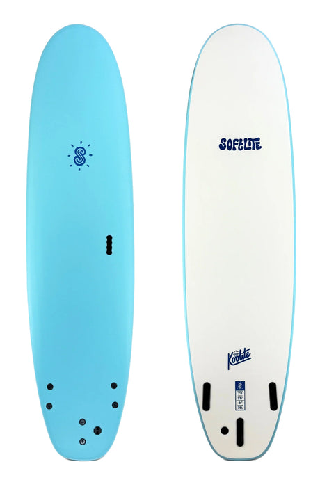 7'6 Softlite Koolite 2.0 Softboard - Comes With Fins