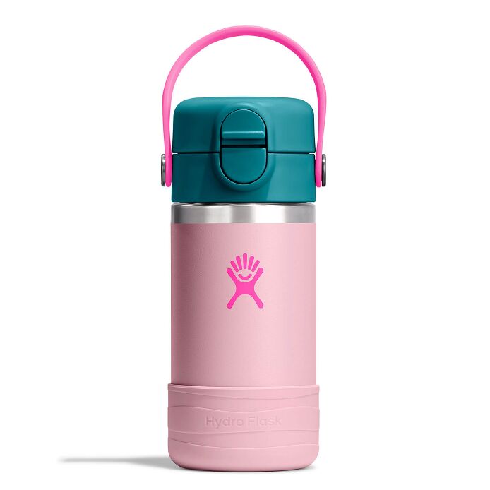 Hydro Flask Kids 12oz Bottle with Straw Lid and Boot