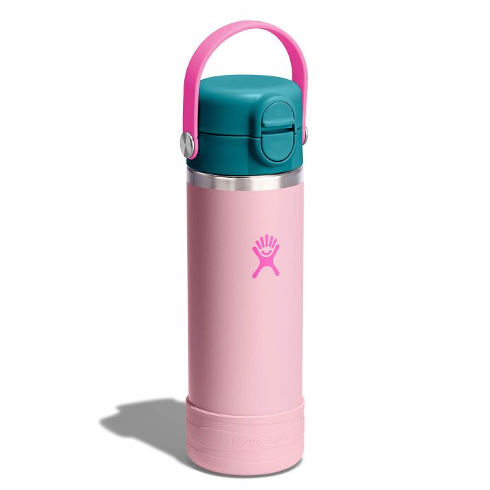 Hydro Flask Kids 18 oz Bottle with Straw Lid and Boot