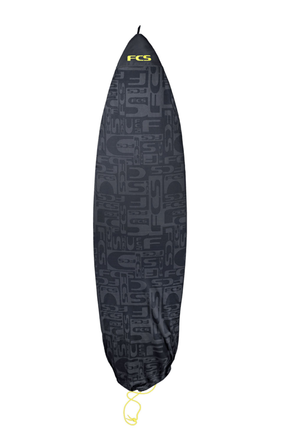 FCS Packable Stretch Fish Cover - Black Yellow