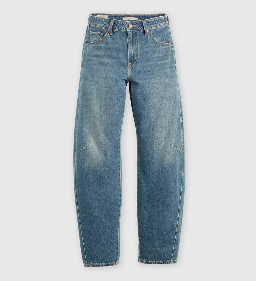 Levi's Womens Baggy Dad Barrel Jeans