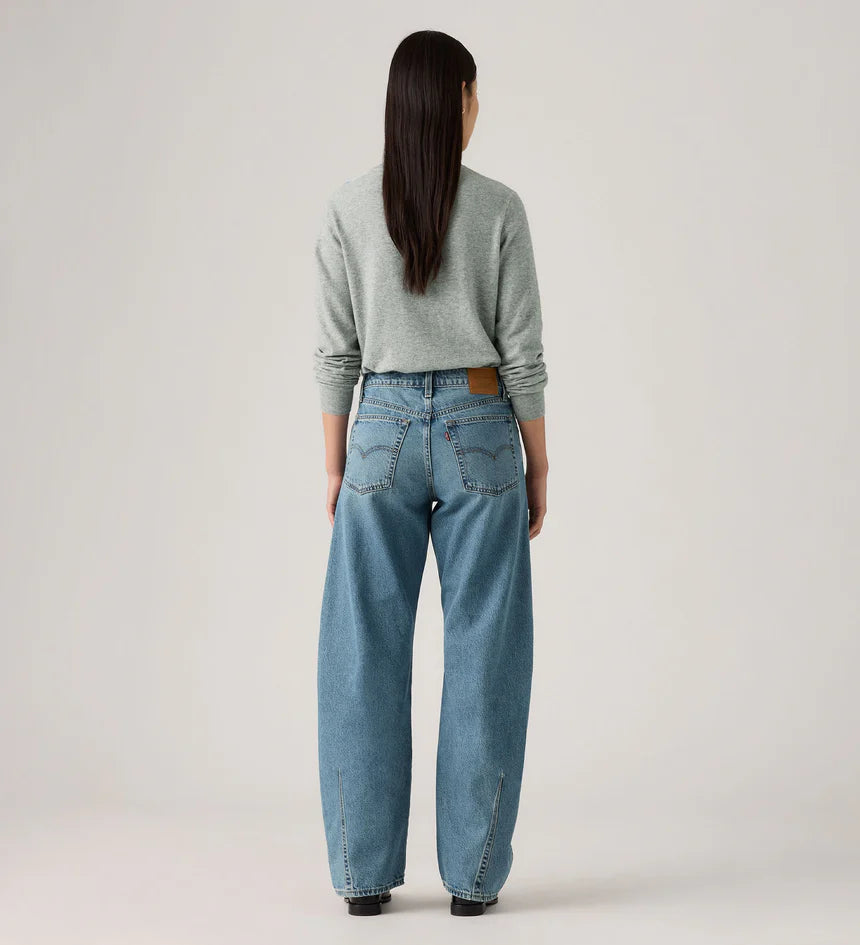 Levi's Womens Baggy Dad Barrel Jeans