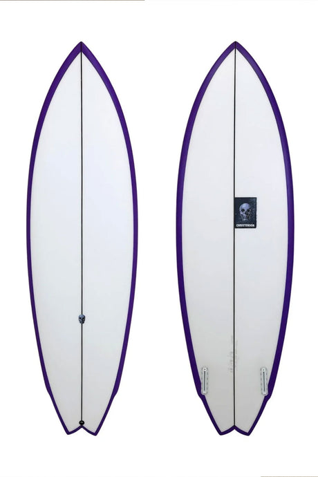 Chris Christenson Lane Splitter Swallow Tail Surfboard